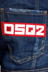 Dsquared2 NAVY BLUE ‘Tidy Biker’ jeans