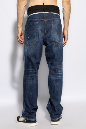 Dsquared2 Jeans made of combined materials