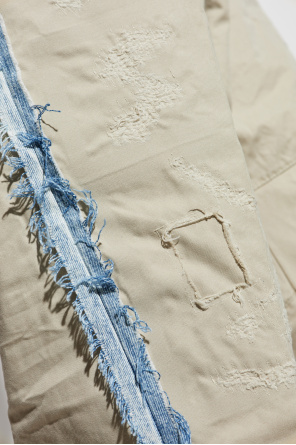 Dsquared2 Jeans made of combined materials