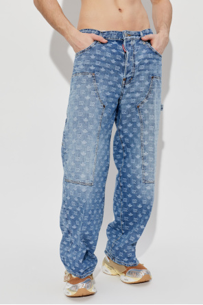 Dsquared2 Jeansy z monogramem