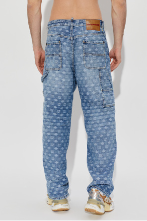 Dsquared2 Jeansy z monogramem