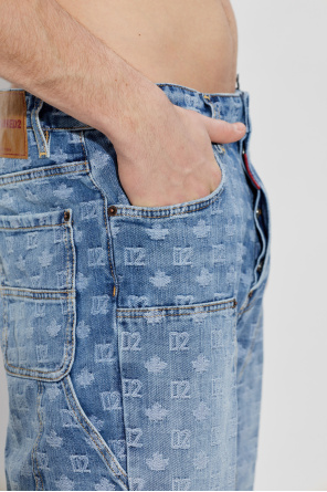 Dsquared2 Jeansy z monogramem