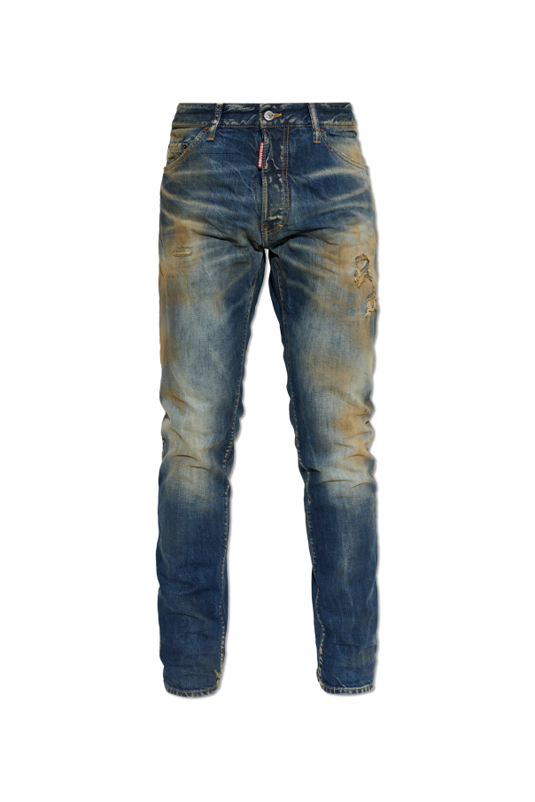 ‘Teddy’ jeans with a ‘vintage’ effect od Dsquared2