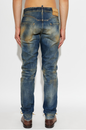 Dsquared2 Džínsy ‘Teddy’ s efektom ‘vintage’