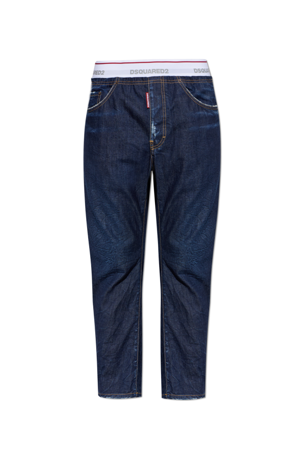 Jeans with a vintage effect od Dsquared2