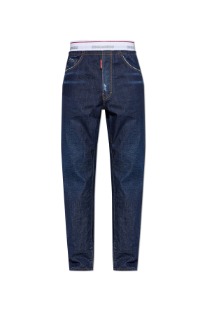 Jeans with a `vintage` effect