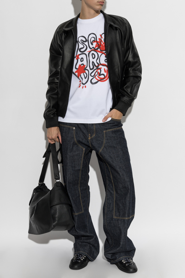 Dsquared2 Дънки с широки крачоли