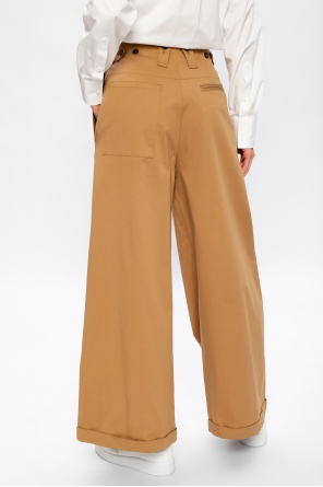 Dsquared2 Wide-legged hombre trousers