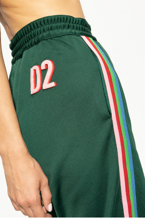 Dsquared2 front-stripe sweatpants