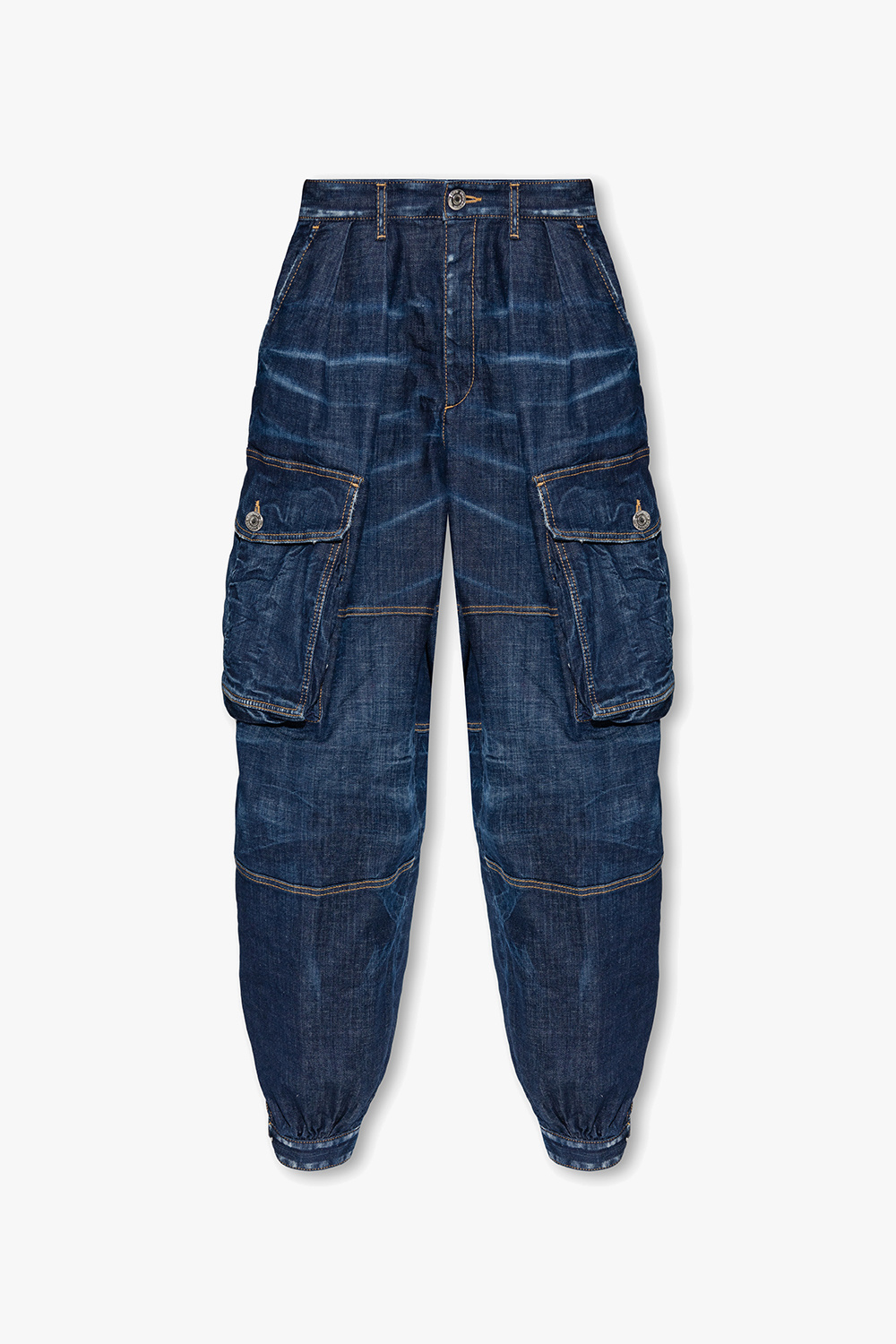 Dsquared2 High-waisted cargo jeans