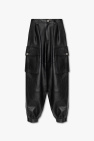 Dsquared2 Leather cargo trousers