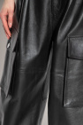 Dsquared2 Leather cargo trousers