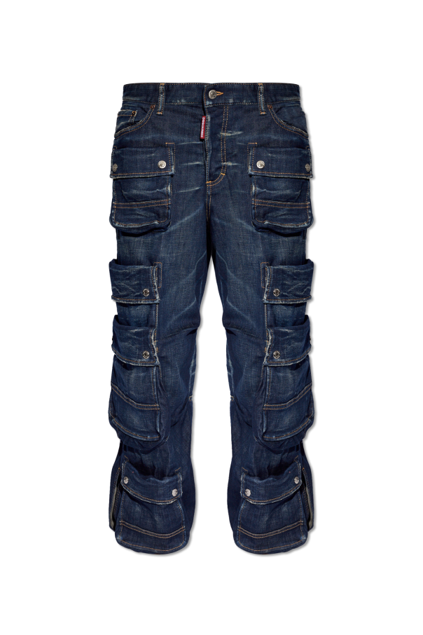Jeans with multiple pockets od Dsquared2