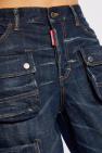 Dsquared2 BLUE Jeans with multiple pockets