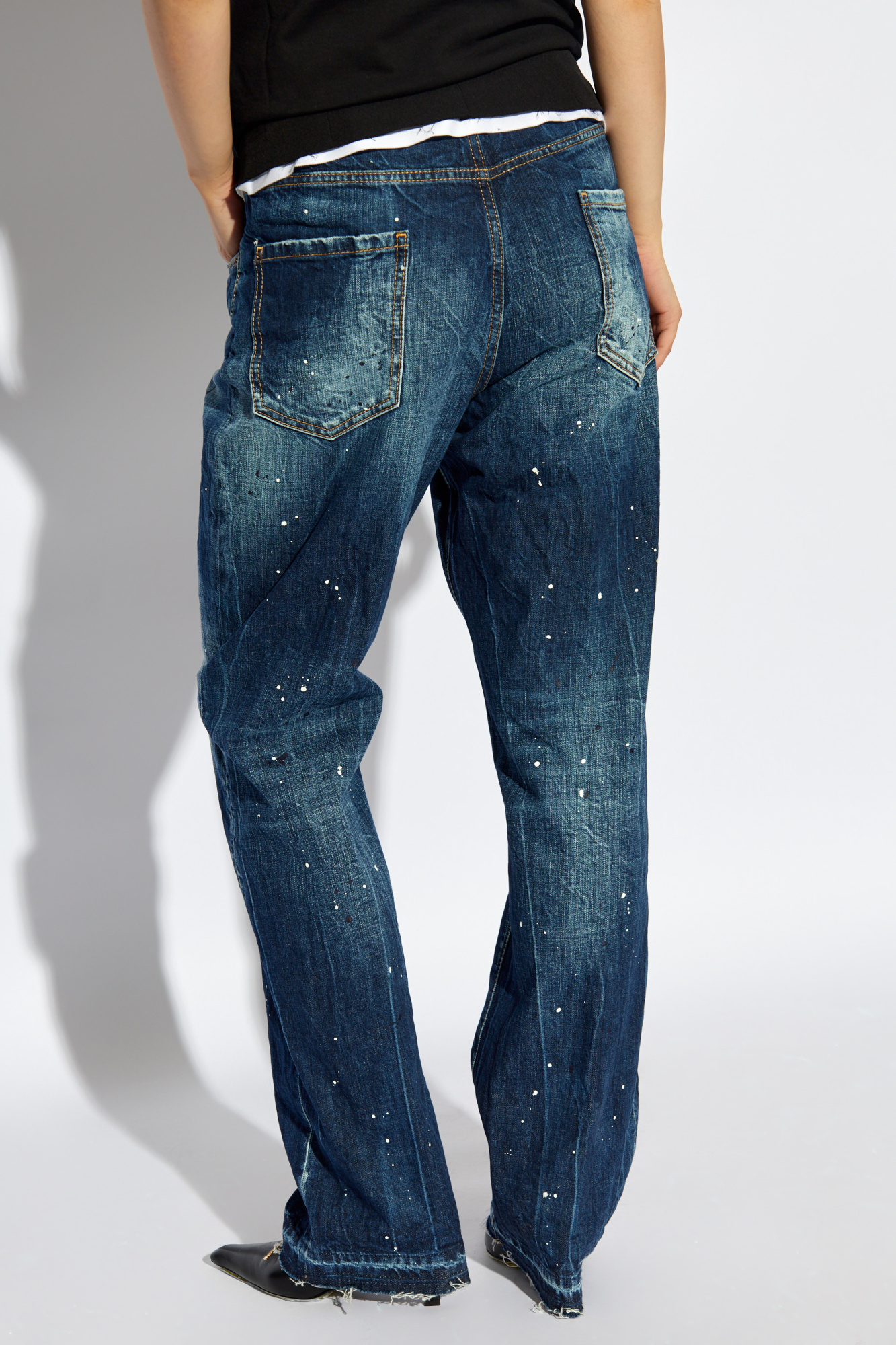 Dsquared2 Jeans made from combined materials