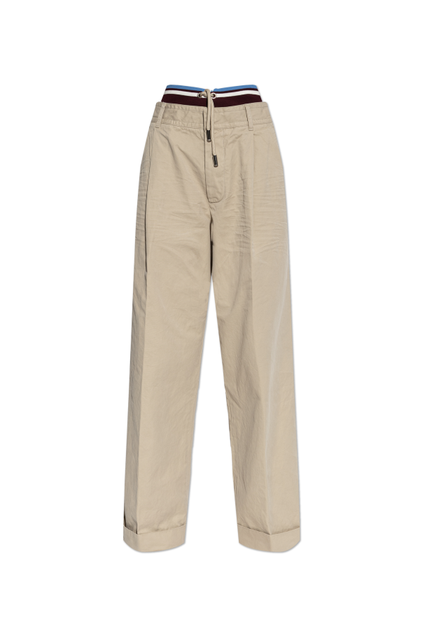 Loose-fit trousers od Dsquared2