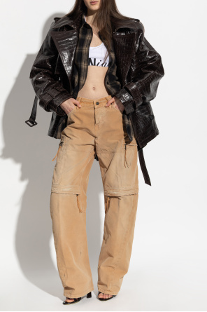 Jeansy typu `cargo` od Dsquared2