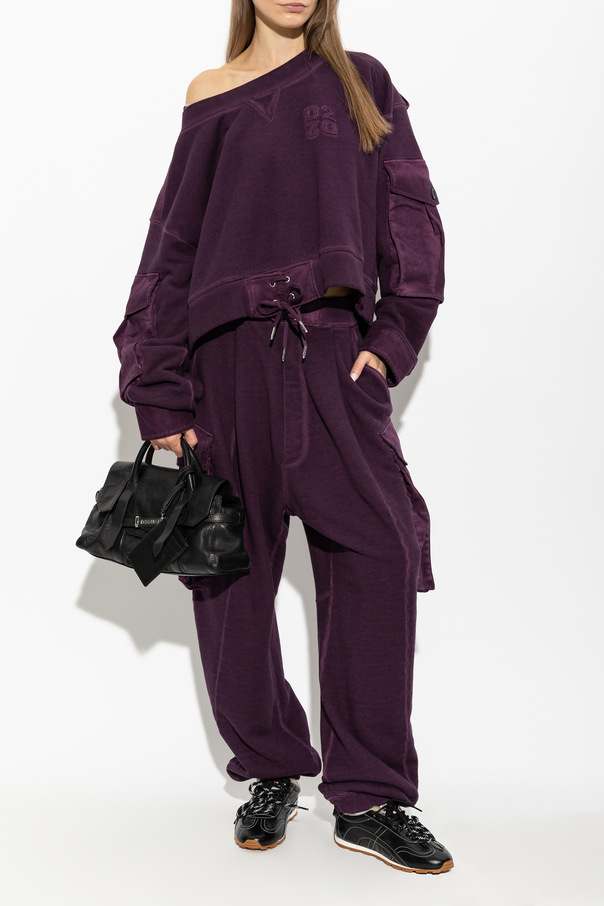 Dsquared2 Trousers with cuffs at the legs