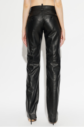 Dsquared2 Leather trousers