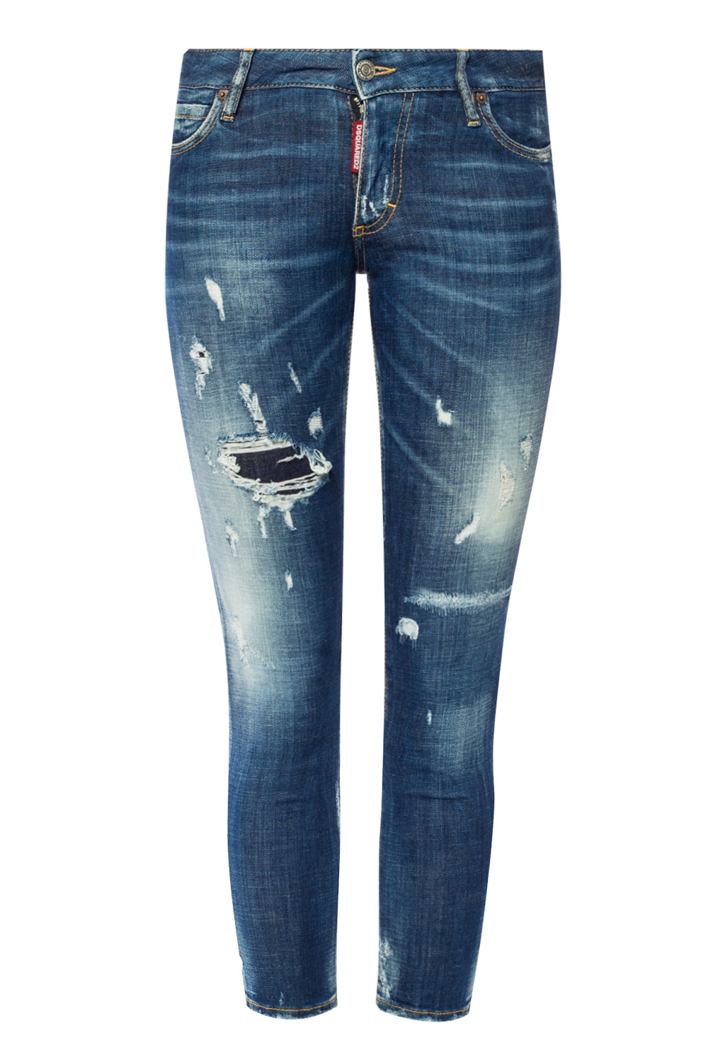 dsquared2 skinny cropped jeans