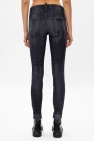 Dsquared2 GREY ‘Twiggy Jean’ jeans with logo