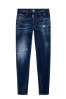 Dsquared2 BLUE Jeans with sparkling detail