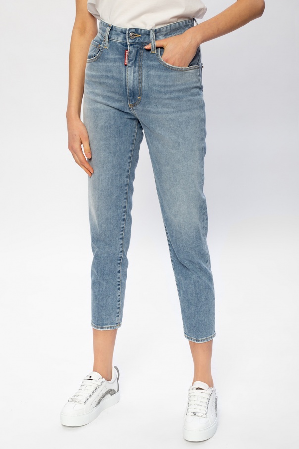 ‘High Waist Cropped Twiggy Jean’ jeans Dsquared2 - Vitkac France