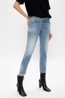 Dsquared2 light blue 'Jennifer Cropped Jean' jeans