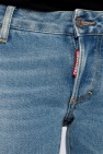 Dsquared2 light blue 'Jennifer Cropped Jean' jeans