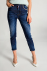 Dsquared2 ‘High Waist Cropped Twiggy’ jeans