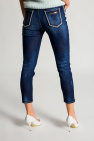 Dsquared2 ‘High Waist Cropped Twiggy’ jeans