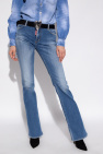 Dsquared2 BLUE ‘Medium Waist Flare Jean’ jeans