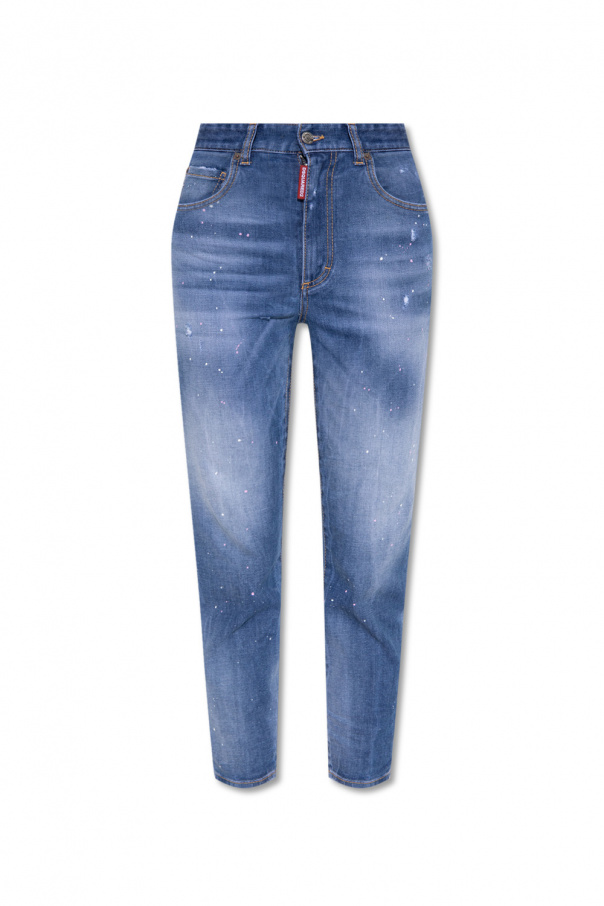 Dsquared2 ‘High Waist Cropped Twiggy’ jeans