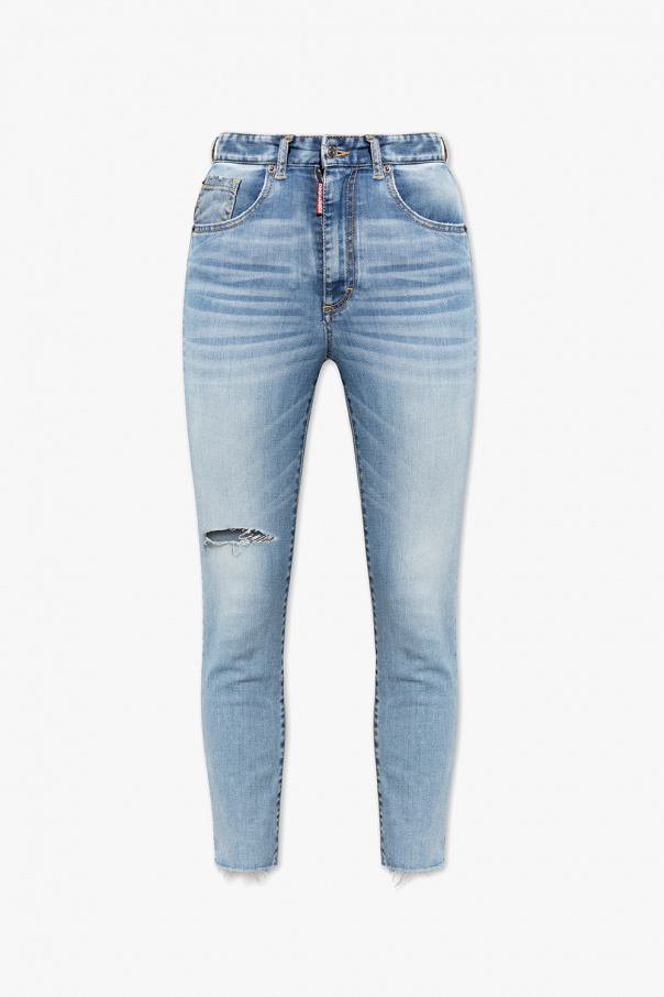 Dsquared2 Jeansy ‘Cropped Twiggy’
