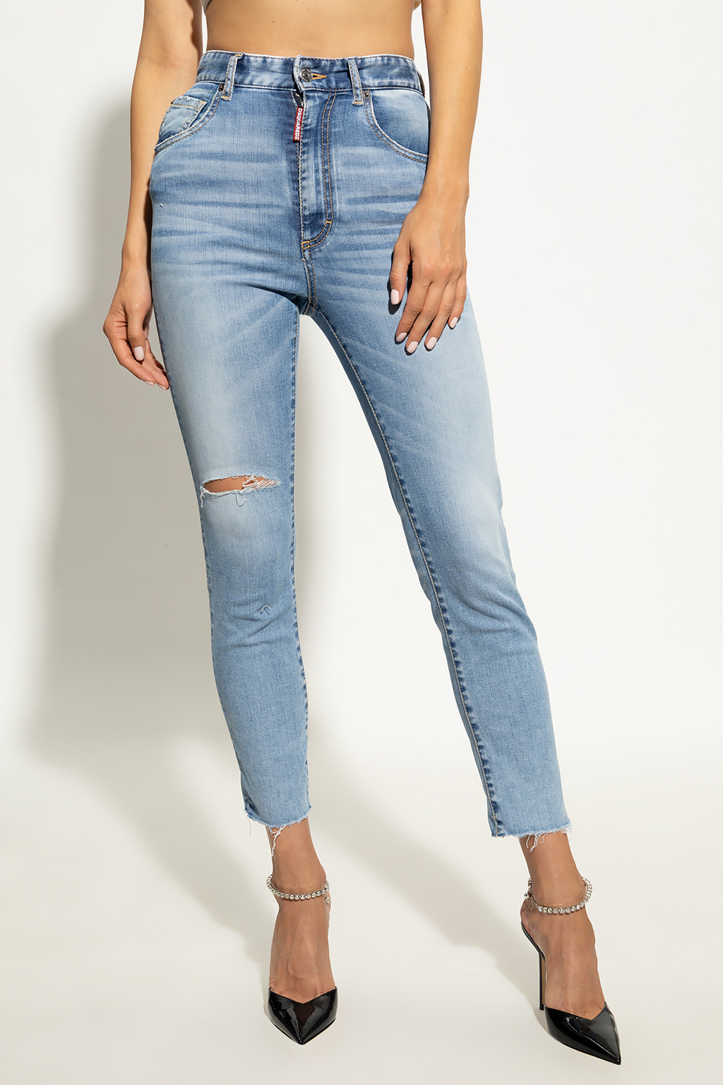 Dsquared2 ‘Cropped Twiggy’ jeans