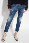 Dsquared2 BLUE ‘Cool Girl Cropped’ jeans