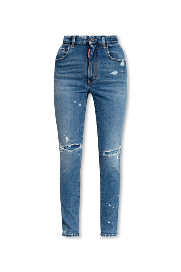 Dsquared2 ‘High Waist Twiggy’ jeans