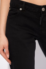 Dsquared2 BLACK ‘Flare’ jeans