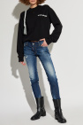 Dsquared2 NAVY BLUE Jeans 'Medium Waist Jennifer'