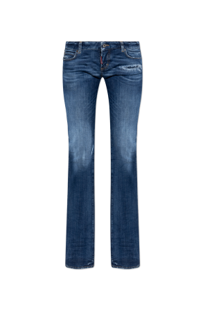 Jeansy `bootcut sharpei` od Dsquared2