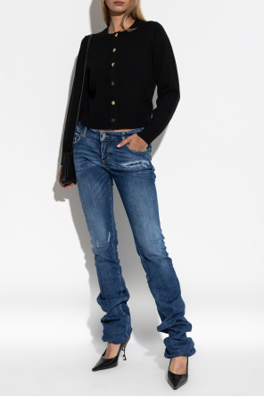 Jeansy `bootcut sharpei` od Dsquared2