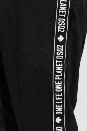 Dsquared2 ‘One Life One Planet’ collection sweatpants