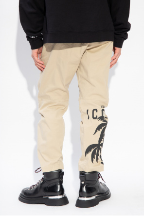 Dsquared2 Cotton trousers with logo