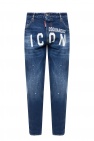 Dsquared2 BLUE ‘Skinny Dan Jean’ stonewashed jeans