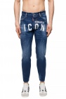 Dsquared2 BLUE ‘Skinny Dan Jean’ stonewashed jeans