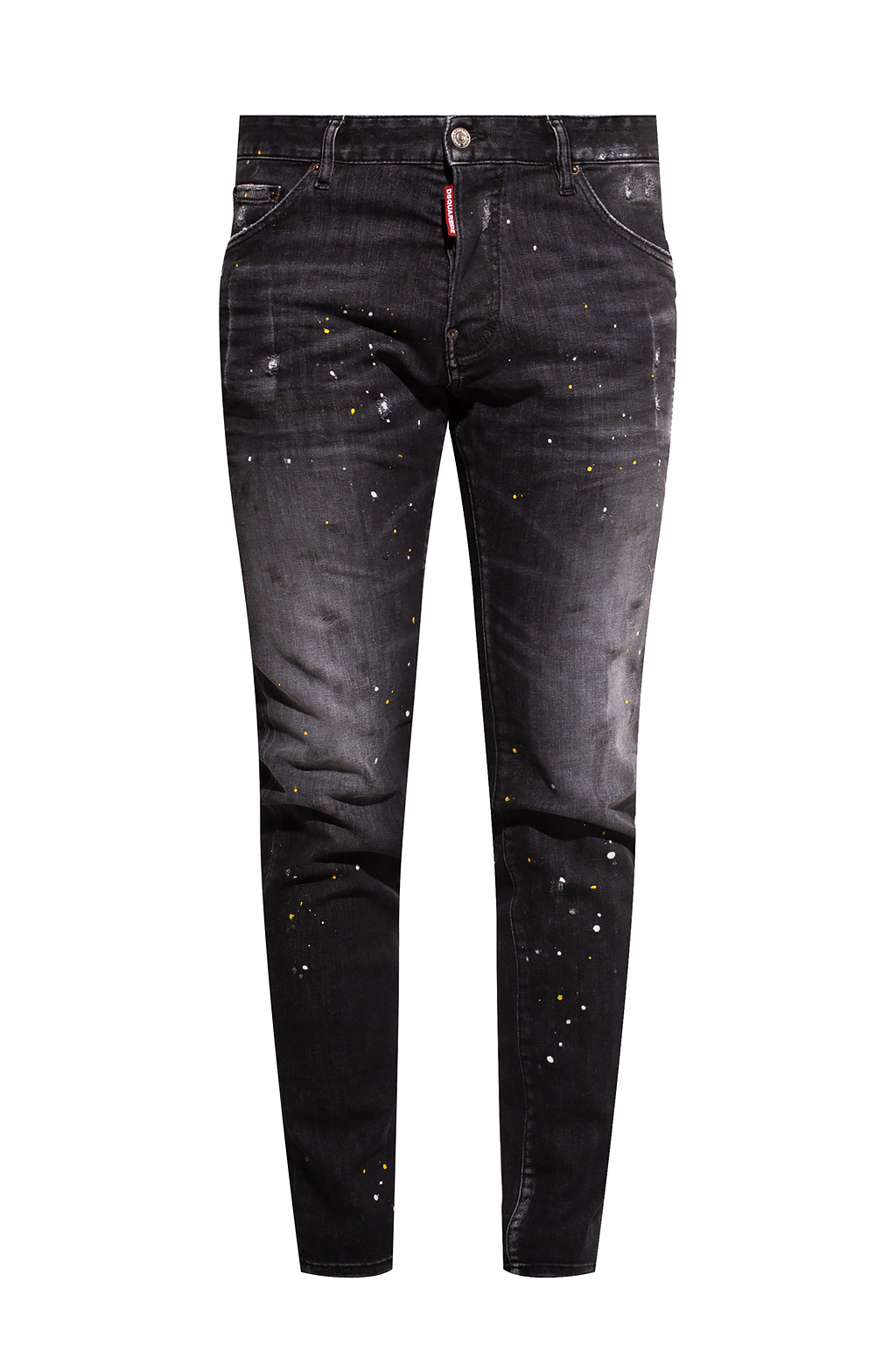 pants | item faded slim Dsquared2 | Men\'s track jeans Dsquared2 Dkny Clothing IetpShops effect fit Kids | drawstring-print