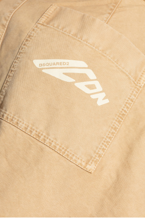 Dsquared2 Spodnie z logo