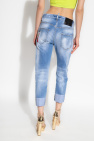 Dsquared2 light blue ‘Cool Girl Cropped’ jeans