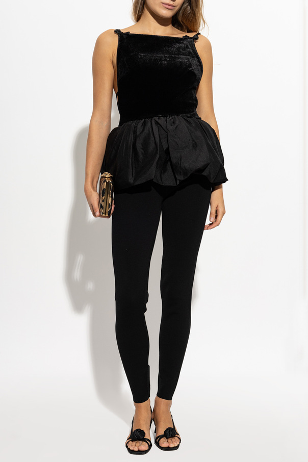 Self-Portrait Leggings with Belt