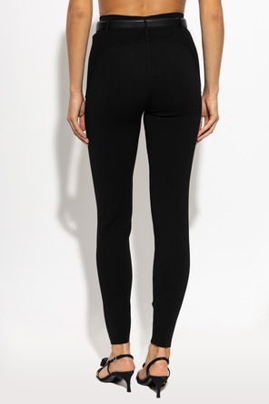 Self-Portrait Leggings with Belt